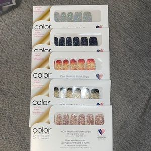 Color Street nail strips Bling bling Bundle!